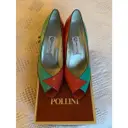 Leather heels Pollini