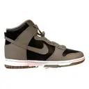 SB Dunk leather trainers Nike