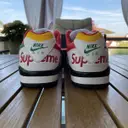SB Dunk leather low trainers Nike x Supreme