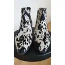 Second Female Leather ankle boots for sale