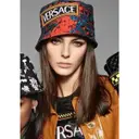 Versace Leather hat for sale