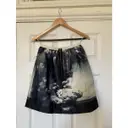 Carven Linen mid-length skirt for sale