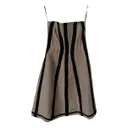Linen mid-length dress D&G