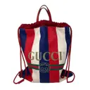 GG Marmont Bucket linen backpack Gucci - Vintage