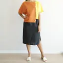 Linen mid-length dress Pierre Cardin - Vintage
