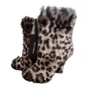 Mink ankle boots Dolce & Gabbana