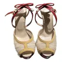 Patent leather sandals Elisabetta Franchi