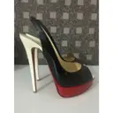 Christian Louboutin Private Number patent leather heels for sale