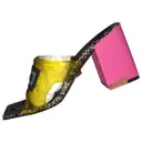 Multicolour Plastic Sandals Gianni Versace
