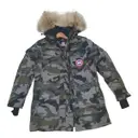 Multicolour Polyester Coat Expedition Canada Goose