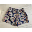 Buy Giorgio Armani Multicolour Polyester Shorts online