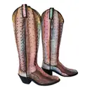 Python western boots Dan Post