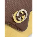 Interlocking python handbag Gucci