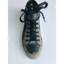 Buy Lanvin Python high trainers online