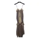 Silk mid-length dress Anne Valerie Hash