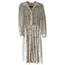 Silk mid-length dress Balenciaga - Vintage