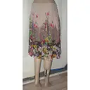 Silk mid-length skirt Bcbg Max Azria