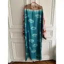 Buy Dries Van Noten Silk maxi dress online