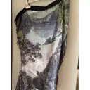 Buy Dries Van Noten Silk mid-length skirt online