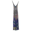 Silk maxi dress Etro - Vintage