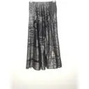 Buy Giorgio Armani Silk maxi skirt online