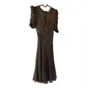 Silk mid-length dress Isabel Marant Pour H&M