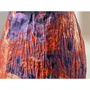 Silk mid-length skirt Just Cavalli