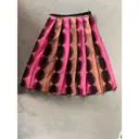 Silk mid-length skirt Marco De Vincenzo