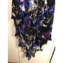 Carmen Marc Valvo Silk mid-length dress for sale