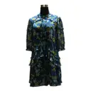Silk mid-length dress Saloni