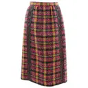 Tweed mid-length skirt Gucci