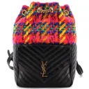 Tweed backpack Saint Laurent