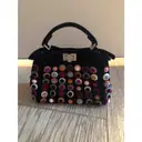 Buy Fendi Peekaboo velvet handbag online