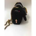 Christian Louboutin Sweet Charity velvet clutch bag for sale