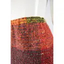Wool mid-length skirt Christian Lacroix - Vintage