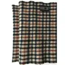 Wool scarf & pocket square Daks