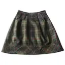 Wool mid-length skirt Faconnable