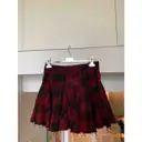 Buy Mcq Wool mini skirt online