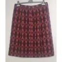 Buy Miu Miu Wool mid-length skirt online