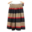 Wool mid-length skirt Valentino Garavani