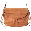 NATURAL LEATHER POUCH BAG Brontibay