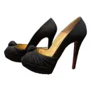 Cloth heels Christian Louboutin