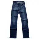 Navy Cotton Jeans 7 For All Mankind
