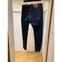 Buy Dsquared2 Navy Cotton Jeans online