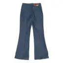 Prada Navy Cotton Jeans for sale