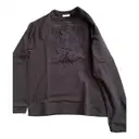 Navy Cotton Knitwear & Sweatshirt Versace