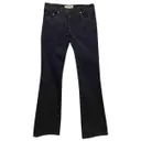 Navy Cotton Jeans Yves Saint Laurent