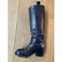 Leather riding boots A.F.Vandevorst