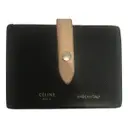 Leather card wallet Celine