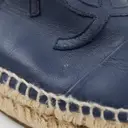 Leather espadrilles Chanel